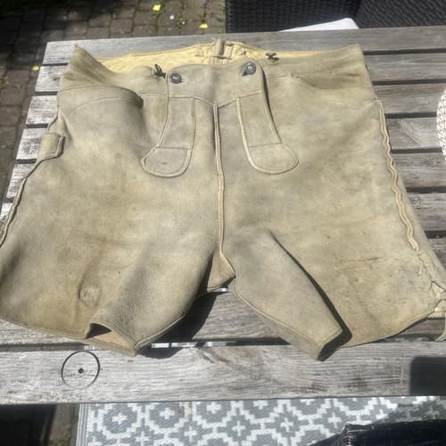 Blonde hirschlederhose xxxl - hirschlederhose, 60