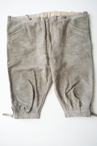 Lederhose rinderspalt grau - rinderspalt,