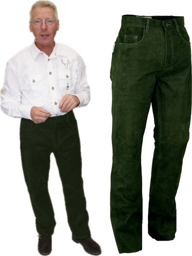 Herren lange lederhose - herren,
